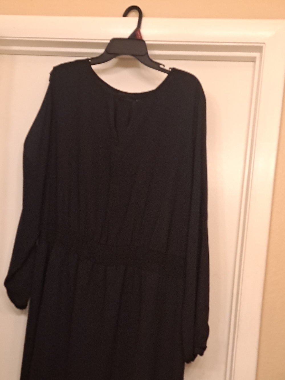 Apt 9 Black Long Sleeve Women’s Dress 22w